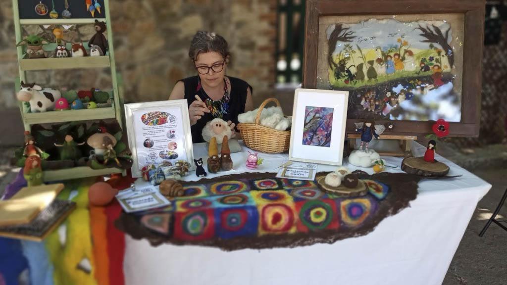 Raquel Puertas González, con sus joyas