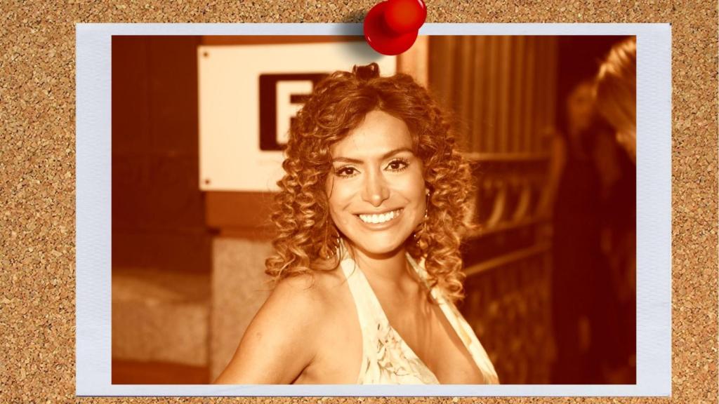 Miriam Saavedra, en un montaje de EL ESPAÑOL.