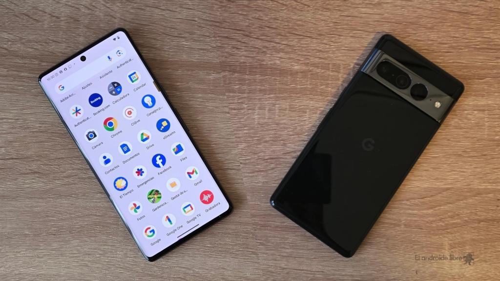 Dos Pixel 7 Pro