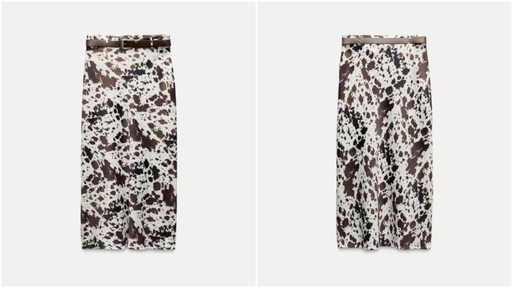 Falda cowprint. Ref: 3152/409/050