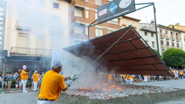 Fiesta de la longaniza de Graus, 2024.