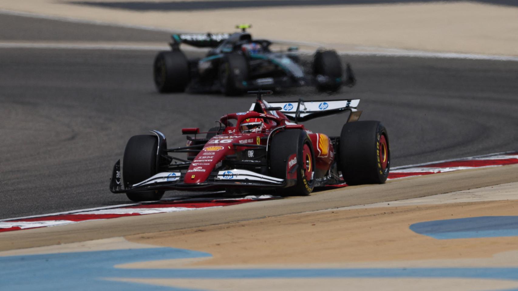 Leclerc manda en la última mañana de test en Baréin y Fernando Alonso se despide con malas sensaciones