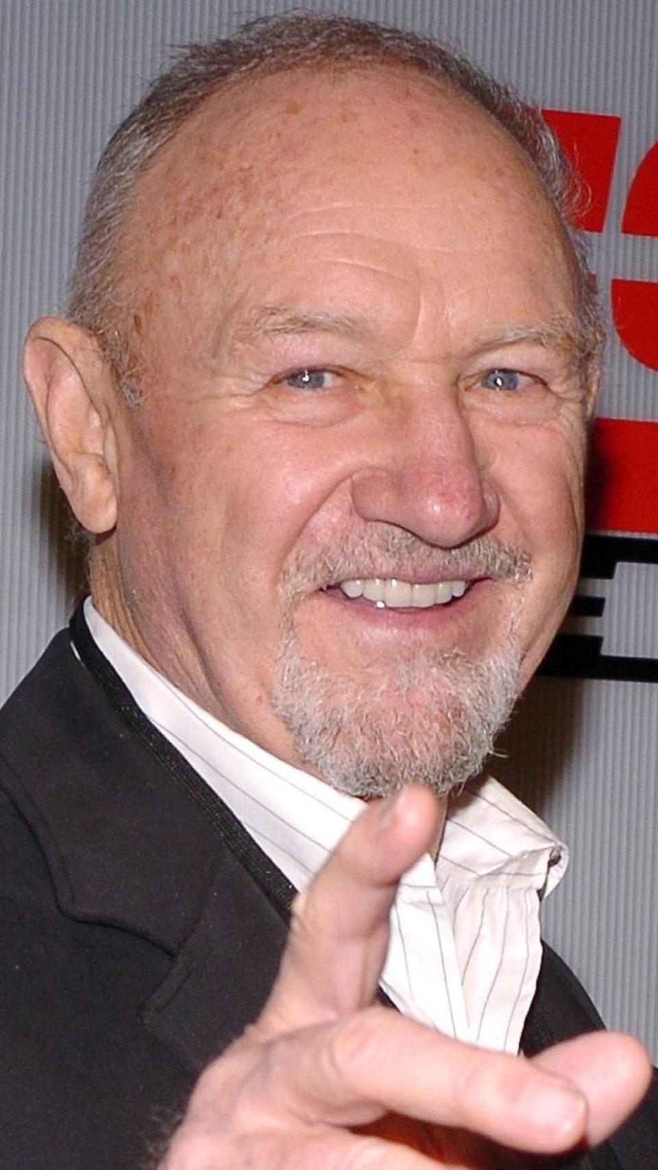 Gene Hackman en un evento, hace unos años.