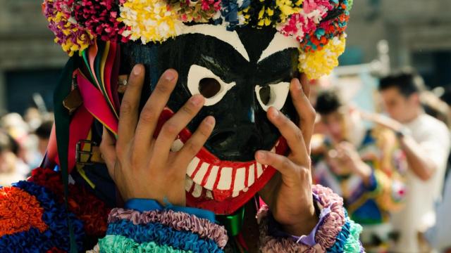 Imagen de archivo de un Carnaval ancestral en Galicia