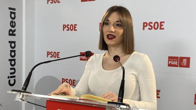 María Montes, concejala del PSOE del Ayuntamiento de Ciudad Real.