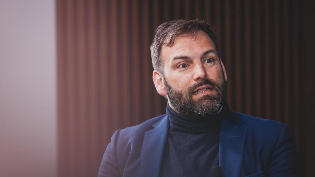 Erwan de la Villéon, CEO de Puy du Fou, en la redacción de EL ESPAÑOL.
