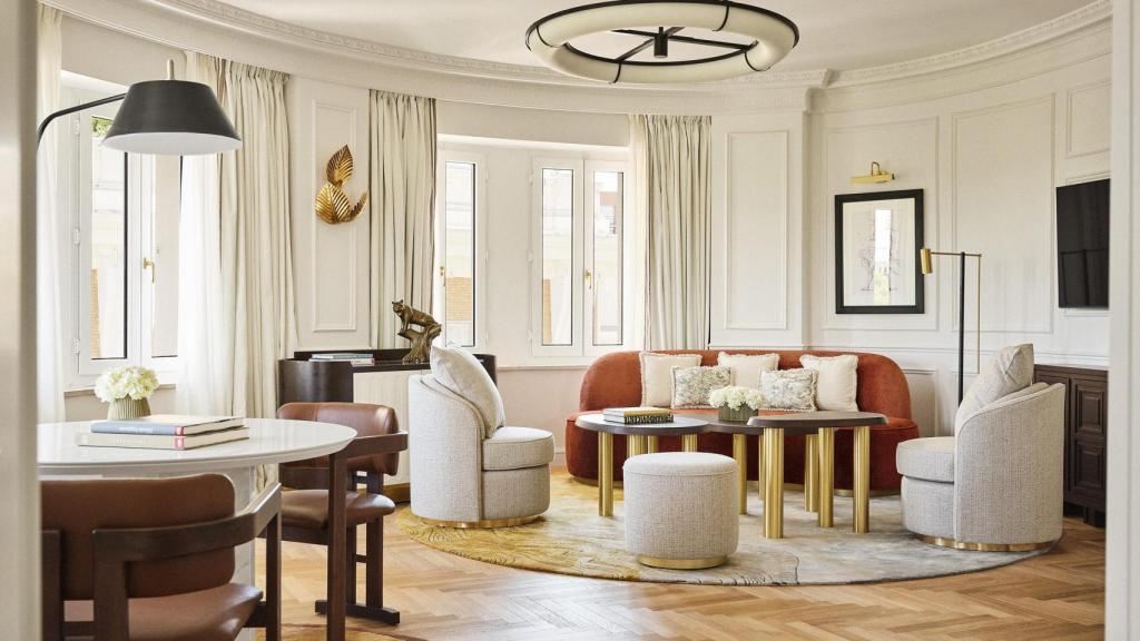 Una suite de The Palace, a Luxury Collection Hotel, Madrid.