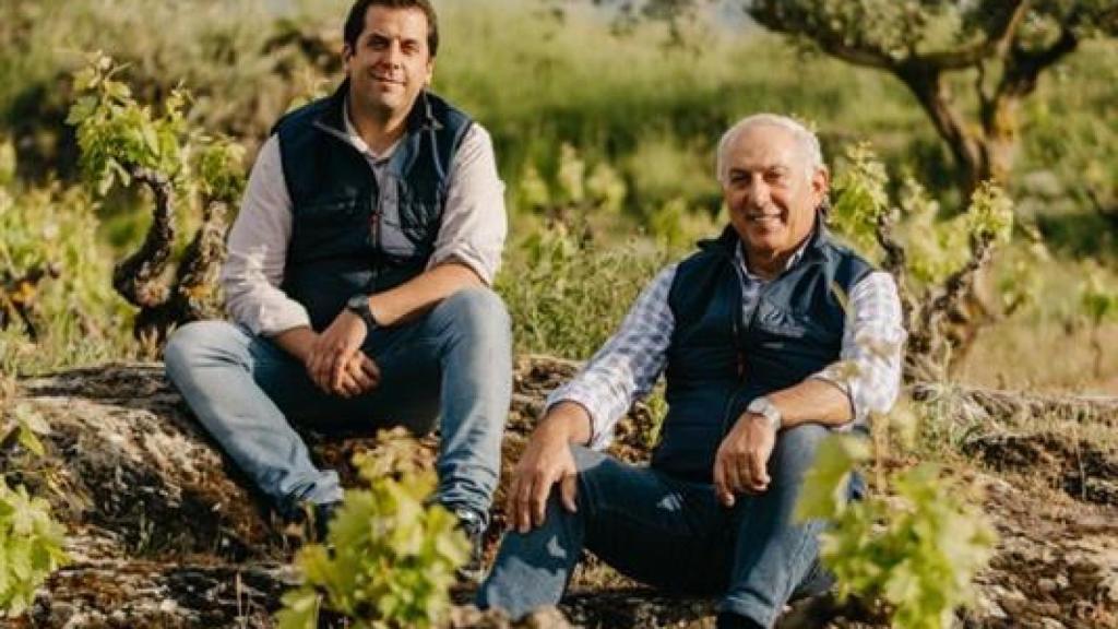 Juan Luis Cañas y su hijo Jon.