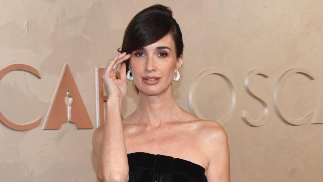 Paz Vega, en la alfombra roja de los Oscar 2025.