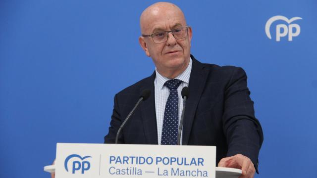 Emilio Bravo, este lunes en rueda de prensa.