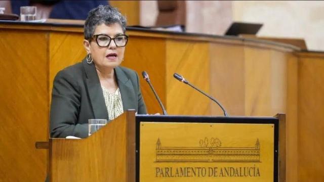 La por ahora diputada de Adelante Andalucía Maribel Mora.