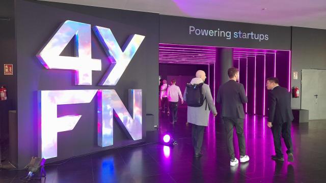 Acceso al 4YFN en la jornada inaugural del evento este 3 de marzo.