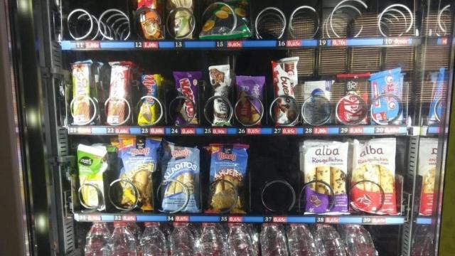 Máquina vending.