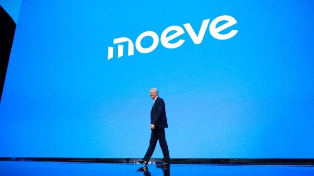El consejero delegado de Moeve, Maarten Wetselaar, en la presentación de la marca Moeve.
