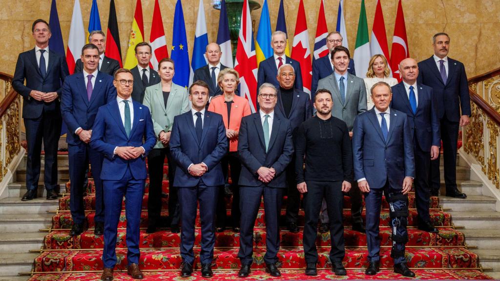 Cumbre de líderes europeos en Londres.