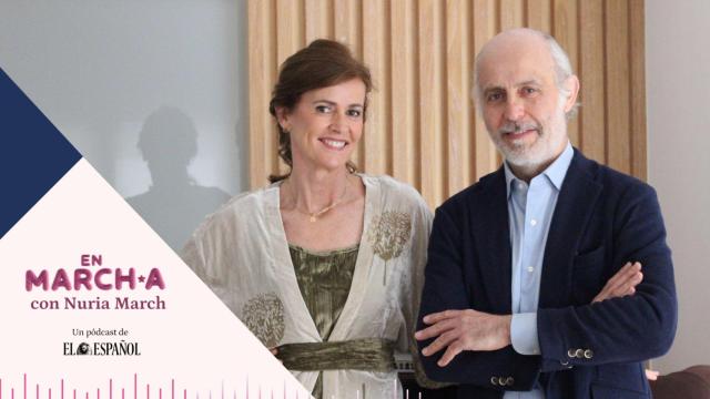 Iván Martínez-Cubells junto a Nuria March.