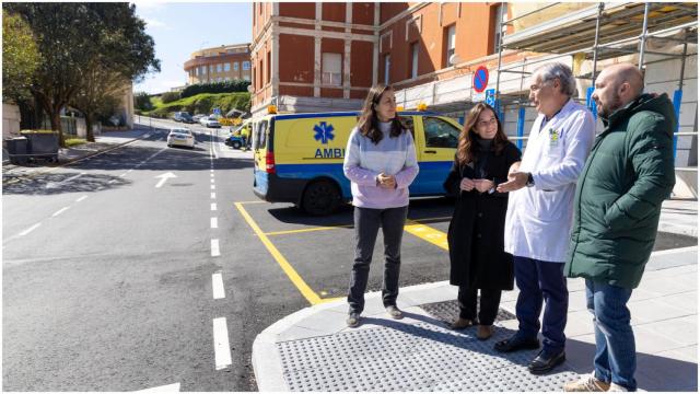 La alcaldesa ha visitado este lunes el Centro Oncológico