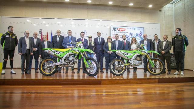 Presentación del Mundial de Motocross en Cózar (Ciudad Real). Foto: JCCM.