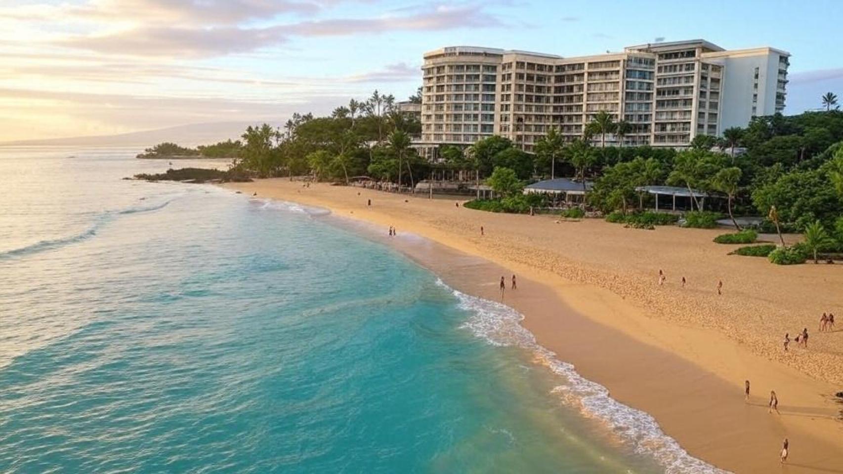 El pueblo más pequeño de Hawai tiene 50 habitantes: con una playa icónica y un hotel exclusivo de lujo