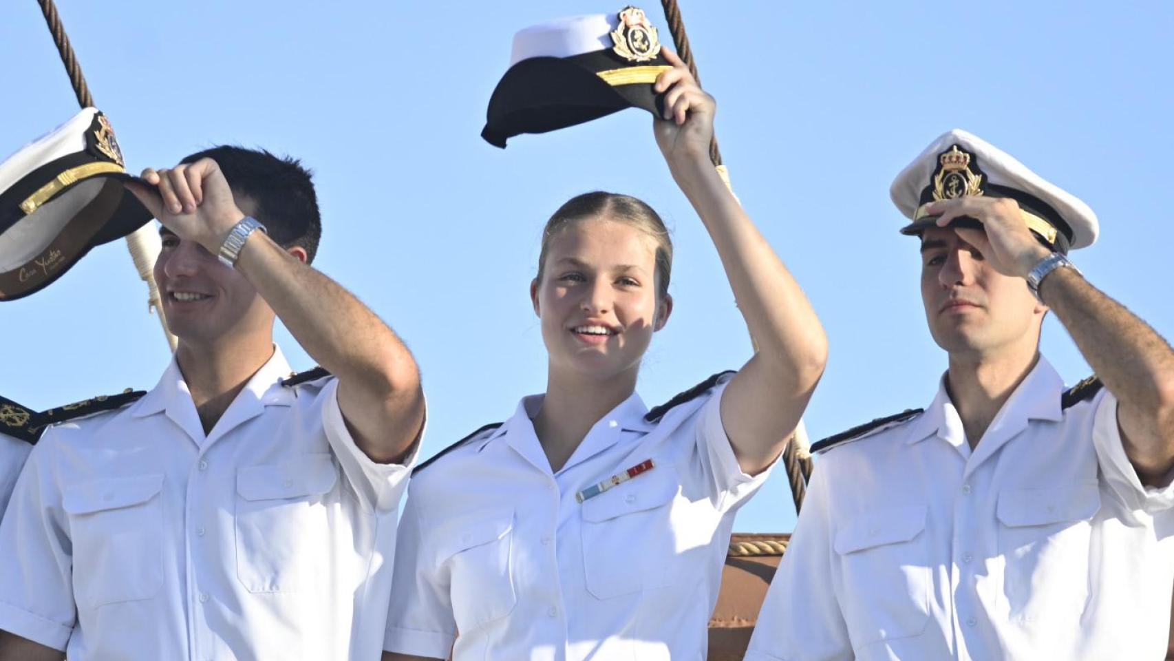 La princesa Leonor ya está en Uruguay: casi dos meses de travesía en Elcano y segunda parada en América