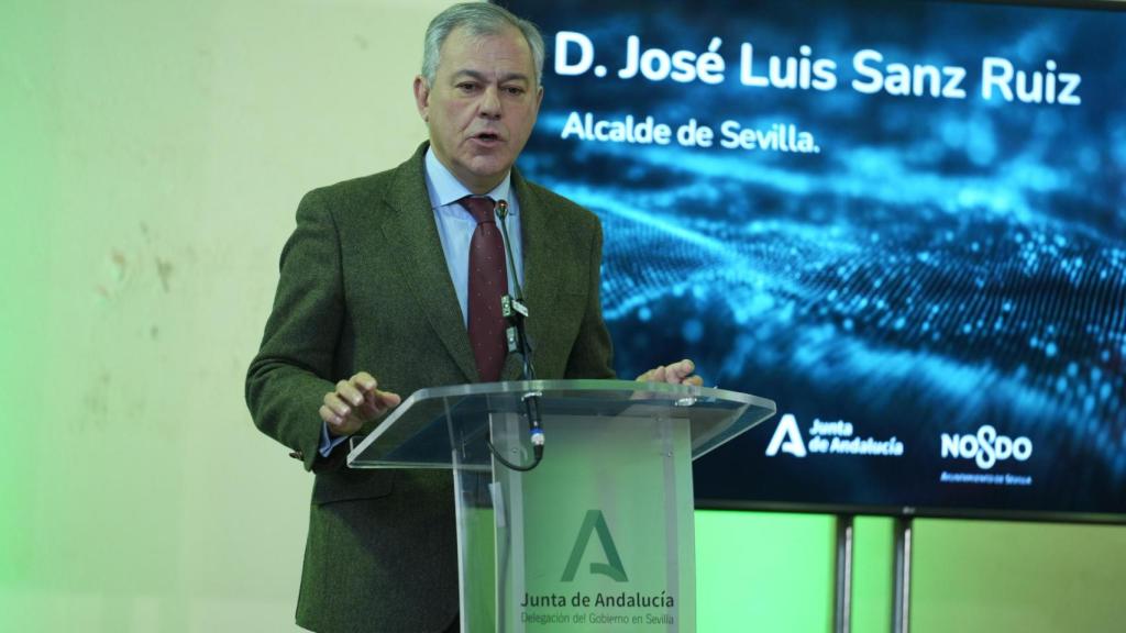 José Luis Sanz, alcalde de Sevilla.