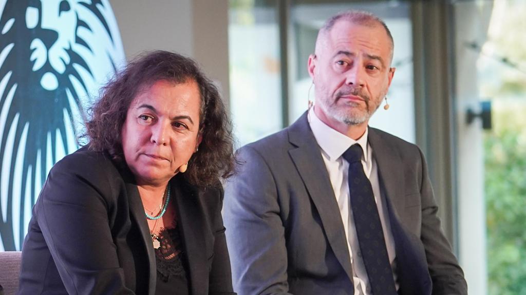 Eva Maneiro y Jesús Martínez Molina.