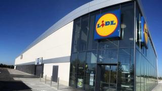 Fachada de un Lidl