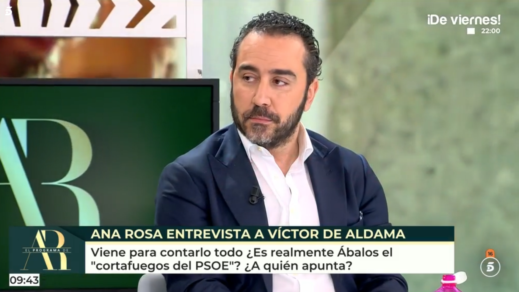 Aldama:  Tres fontaneros del PSOE dirigidos por Cerdán han ofrecido indultos a empresarios para que declaren contra mí 