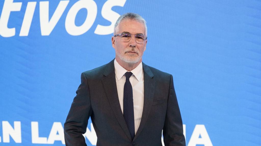David Cantero en su etapa de Informativos Telecinco.