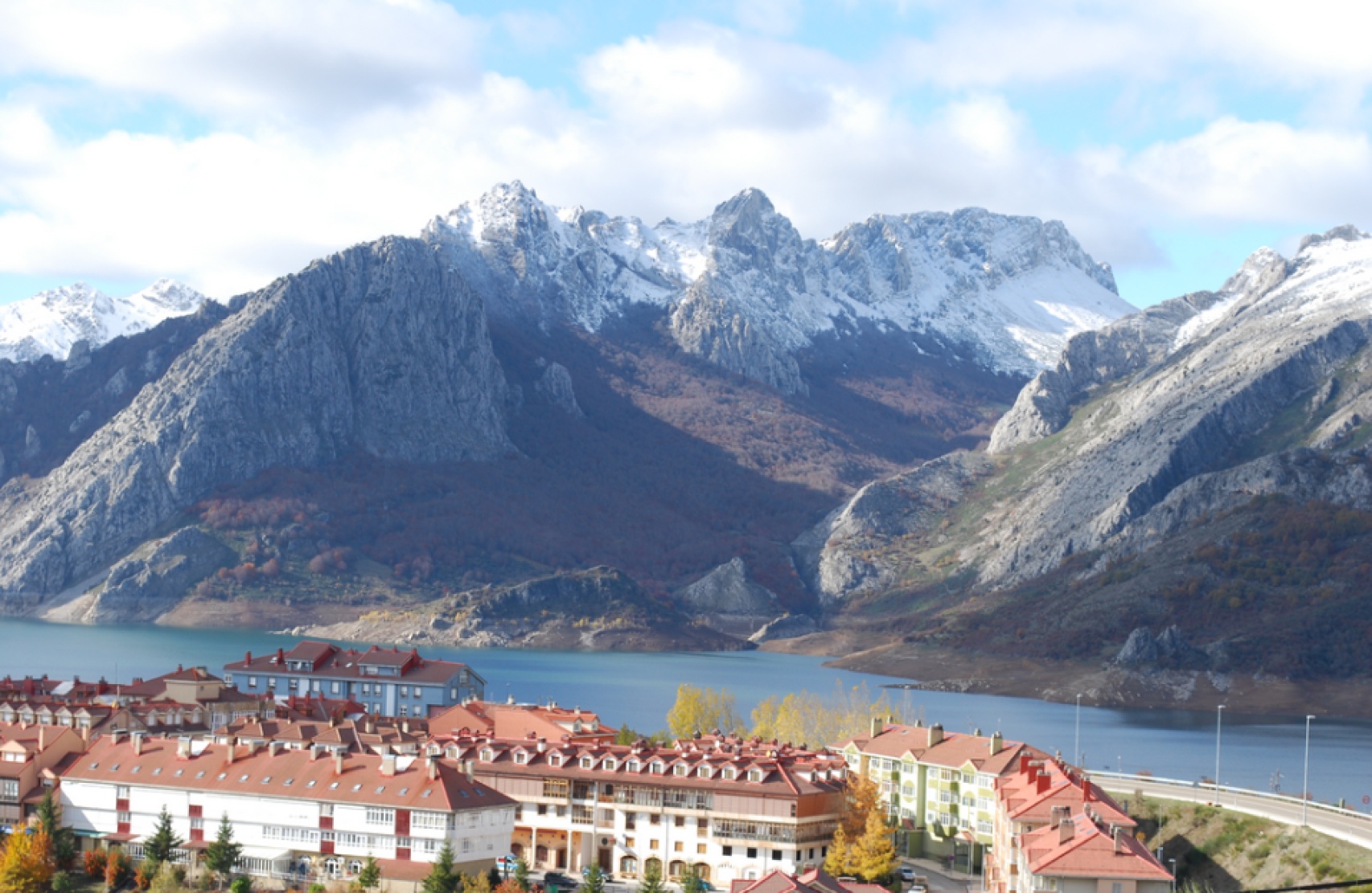 Vistas desde las viviendas de Riaño