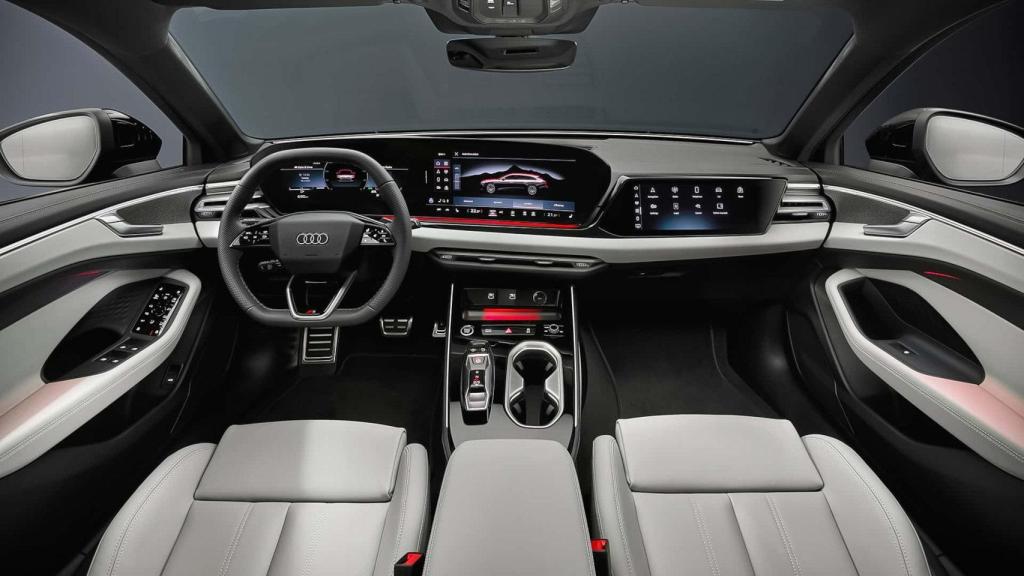 Interior del Audi A6 Avant 2025