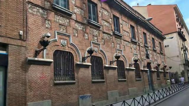 Edificio del número 88 de la calle Hortaleza, en Madrid.