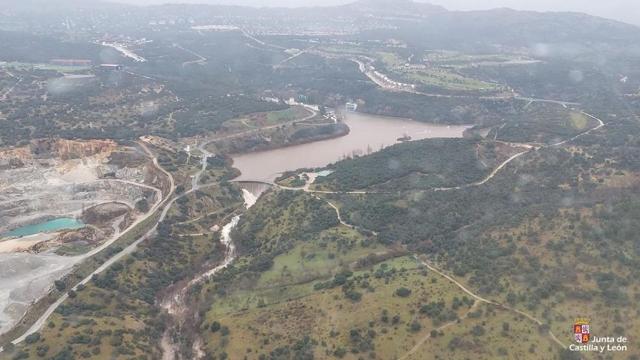 Máxima alerta en El Espinar por las lluvias