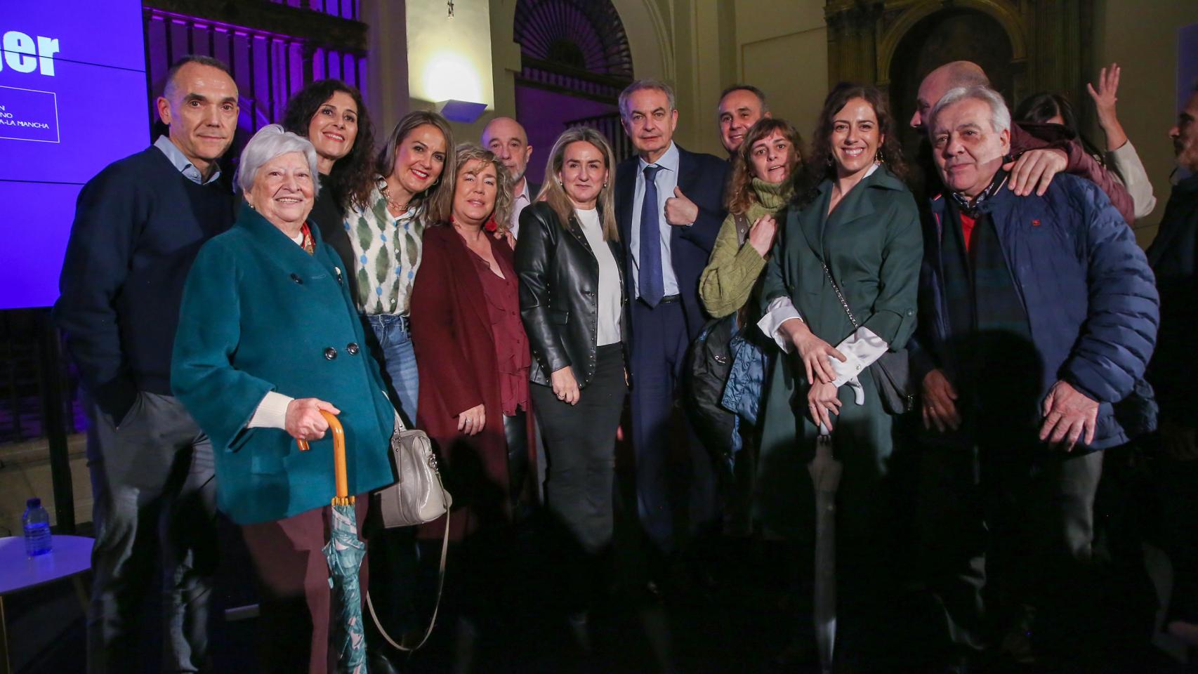 Los mejores momentos que ha dejado la conferencia de Zapatero en Toledo: todas las imágenes