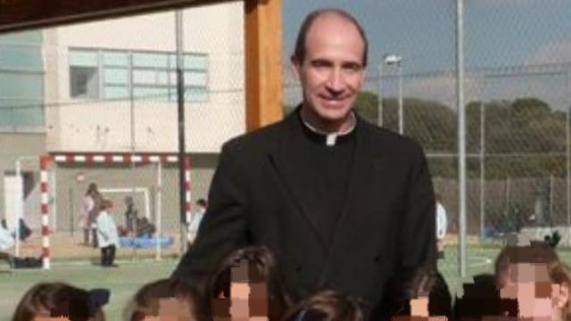 El sacerdote acusado de abusar sexualmente de hasta cinco menores en un colegio de Alcobendas, el padre Marcelino.