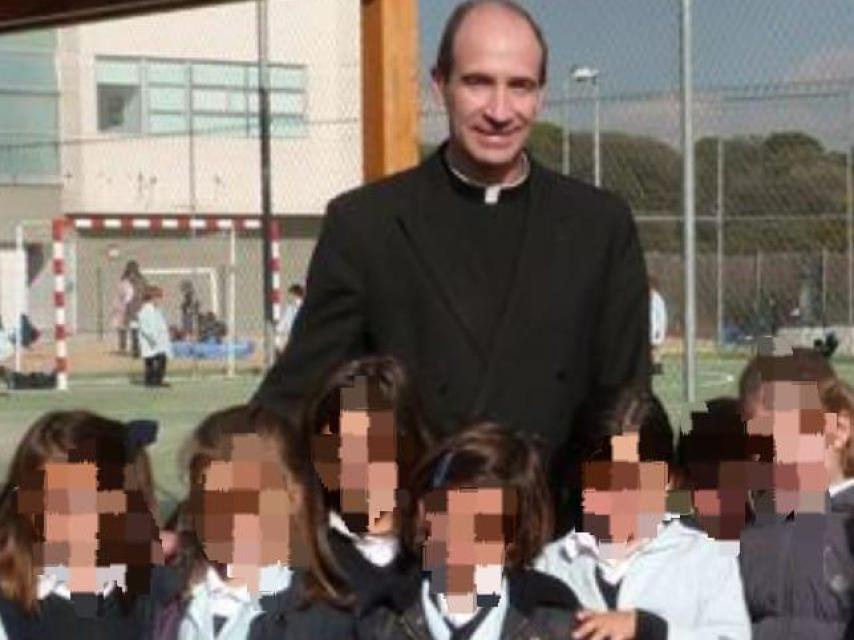 El sacerdote acusado de abusar sexualmente de hasta cinco menores en un colegio de Alcobendas, el padre Marcelino.