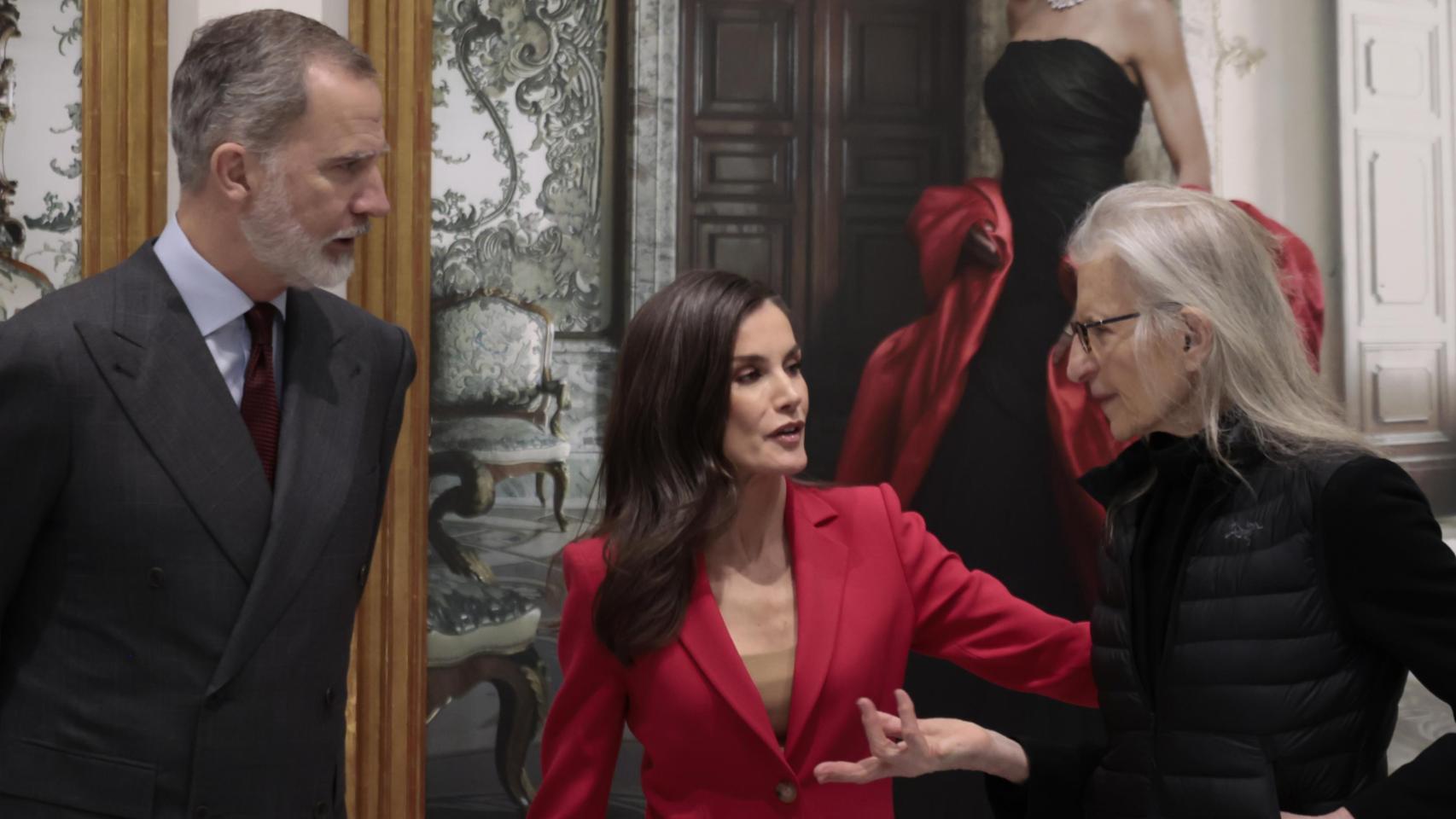 Annie Leibovitz revela el  making of  del retrato más icónico de los Reyes y la opinión de Letizia al ver las fotos