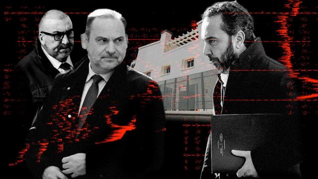 José Luis Ábalos, Koldo García y Víctor de Aldama.