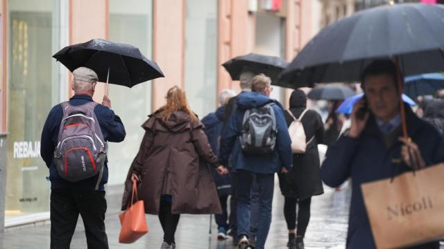 Lluvias intensas en Castilla y León