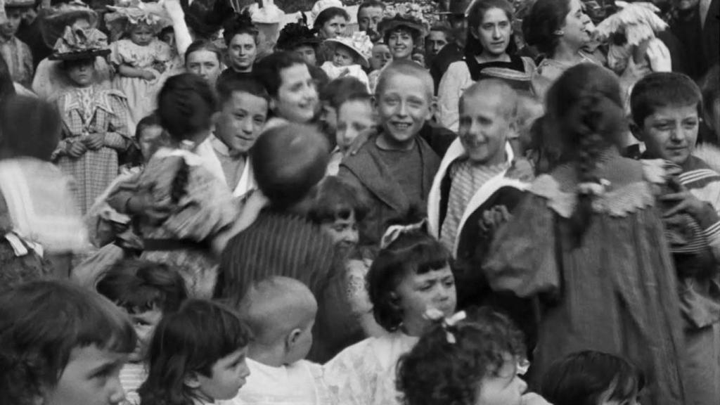 Un concurso de baile para niños en Lyon. Foto: Instituto Lumière