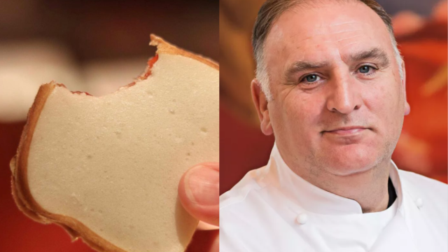 El sándwich y José Andrés.