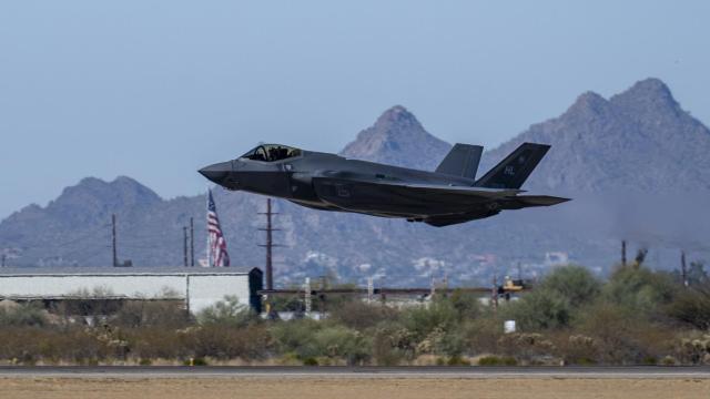 Vuelo rasante de F-35