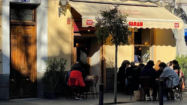 La fachada del restaurante.