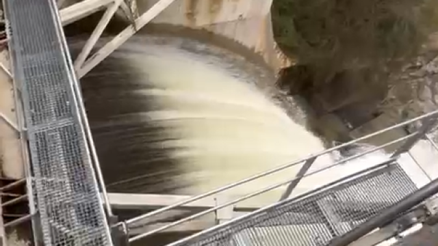 Embalse del Torcón en Toledo.