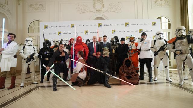 Presentación de la Comic-Con en Málaga.