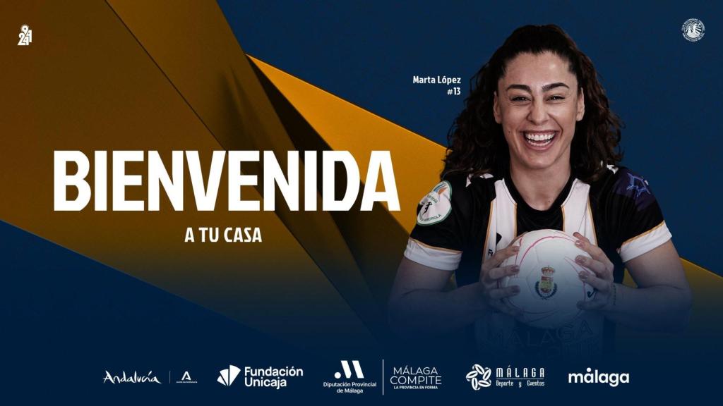 Marta López, fichaje estrella del Balonmano Málaga Costa del Sol