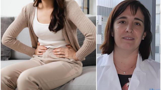 Silvia Gómez, médico digestivo, alerta del trastorno que sufren las mujeres en la menopausia.