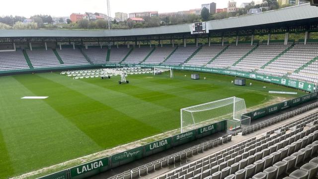 El Estadio de A Malata, en Ferrol