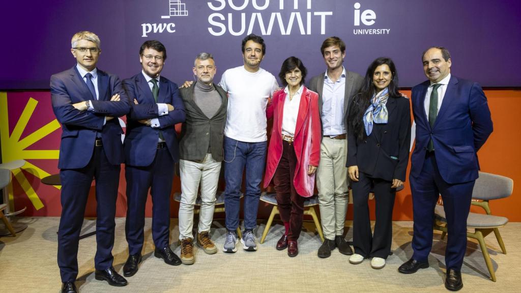 Representantes de South Summit, PwC y las startups invitadas a la mesa redonda sobre Empresas de Alto Crecimiento.