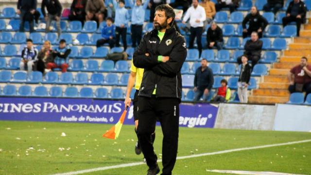 Antonio Moreno, entrenador del Hércules en 2020.